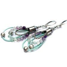 Pętelki -bubble - kolczyki