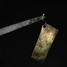 Personalizowany Brelok z Mosiądzu Ręcznie Kuty – Unikat Handmade, Grawer/Inicjały, Prezent | LATEM#001