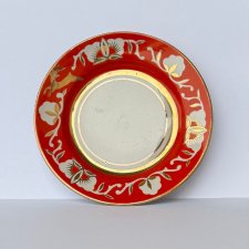 Talerzyk dekoracyjny ZSRR Dovbysh Ukraina retro vintage sztuka ludowa kolekcjonerski