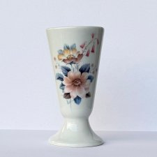Porcelanowy kielich Mazagran Limoges France porcelana kwiatowy wzór lata 50 (3/3)