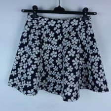 Divided by H&M kloszowana spódnica kwiaty / S