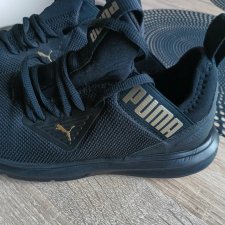 Buty puma 37 złoto czarne