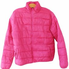 Lekka pikowana kurtka vintage przejściowa wiosenna jesienna