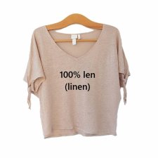 exclusive 100% linen blouse