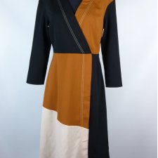 Warehouse kopertowa sukienka midi 10 / 36