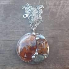 Żywe kultury bakterii - wisiorek