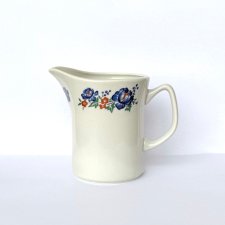 Mlecznik porcelana włocławek niebieskie kwiaty vintage prl New Look