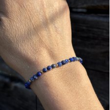Bransoletka z kamieni naturalnych - La[pis Lazuli