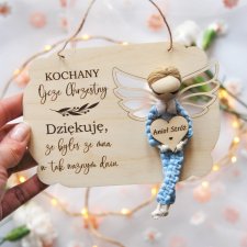 Podziękowanie dla Ojca Chrzestnego - chrzciny, komunia