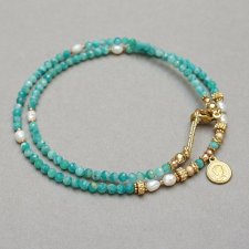 Amazonit rosyjski /choker/ 30.03.26/- Szlachetna kolekcja