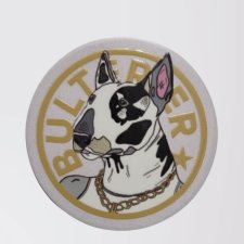 Magnes na lodówkę - PIES BULTERIER