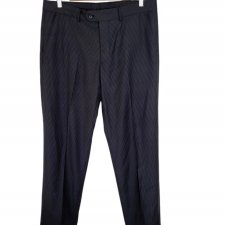 JACK ASHORE spodnie męskie prążki eleganckie casual roz.52