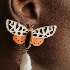ZARA - KOLCZYKI MOTYLE
