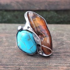 Big - pierścionek regulowany