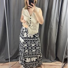 indyjska spódnica na szczęście