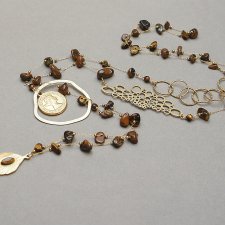 Sautoir /tygrysie oko/ 01.04.26 - naszyjnik