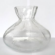 Kolekcjonerski Wazon Blomknyte SEA Glasbruk Szwecja Szkło Artystyczne Glass Bag Vintage