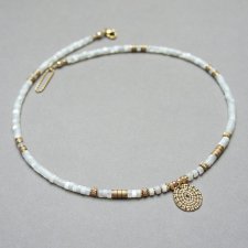 Muszla white /02.02.26/ choker - Szlachetna kolekcja