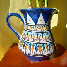 Dzbanek / wazon ręcznie malowany