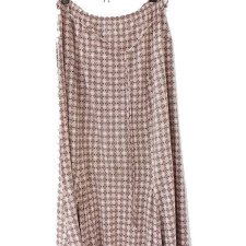 Spódnica plus size vintage wiskoza troczek wygodna