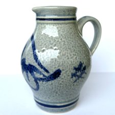 Tradycyjny dzbanek kamionkowy Rzemiosło Westerwald Retro Vintage