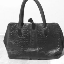 Jasper Conran skórzana duża torebka