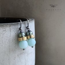 Kolczyki Mint & Scarab Green