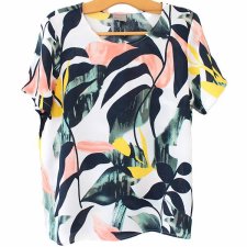 Bluzka vintage wzory wiskoza VERO MODA