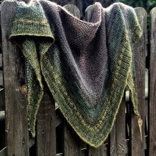 W głębi lasu / chusta