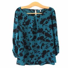 Bluzka vintage wzory wiskoza KappAhl