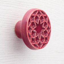 Gałka do mebli wiśniowa wz.01