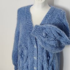 kardigan damski ręcznie zrobiony