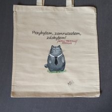 Torba ręcznie malowana KOTEŁ