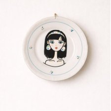 Talerz wiszący, talerzyk ozdobny na ścianę