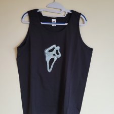 Koszulka ręcznie malowana KRZYK