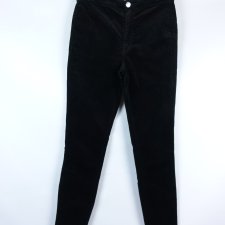 Denim Miss Selfridge welurowe spodnie rurki 10 / 38