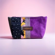 Kolorowa patchworkowa kosmetyczka MIDI