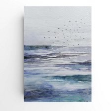 Morze -praca formatu 24/18 cm