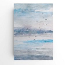 Morze -praca formatu 24/18 cm