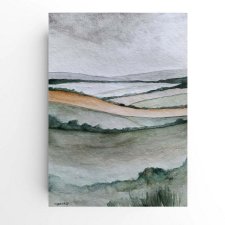 Pejzaż -praca formatu 24/18 cm