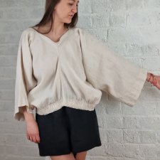 Lniana bluza