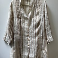 Gerry Weber len/ bawełna/poliamid oryginalna koszula pięknie uszyty