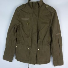 H&M cienka kurtka parka khaki / 34
