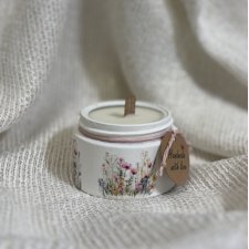 Świeczka sojowa- Kwiaty