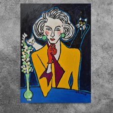 obraz do salonu  dwa oblicza ewy