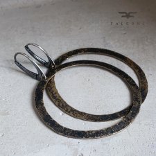 Kolczyki Koła Rustic