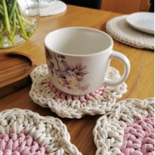 Podkładki na stół wiosenne kwiatki 4szt.