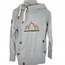NAKETANO bluza z kapturem sarenki 38 M