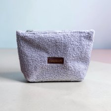 Szara kosmetyczka MAXI baranek