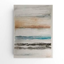 Abstrakcja -akwarela